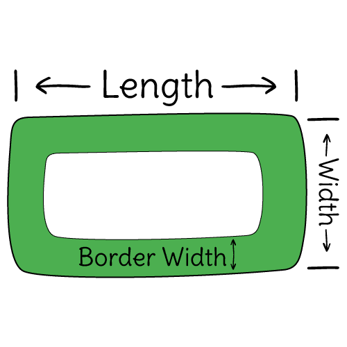 How to Calculate Mulch Volume for a Rectangle Border Area Using Depth